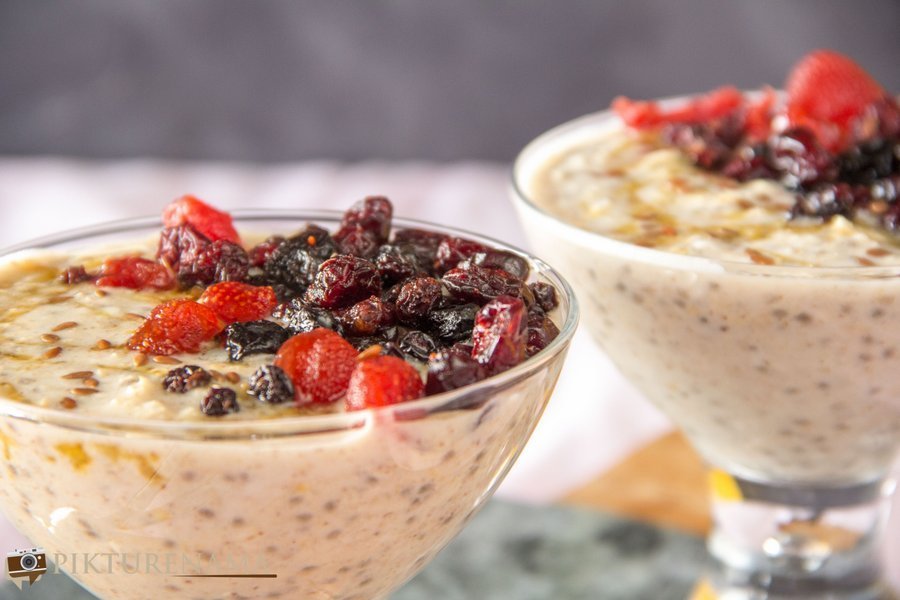 Overnight Oats Bowl by Pikturenama