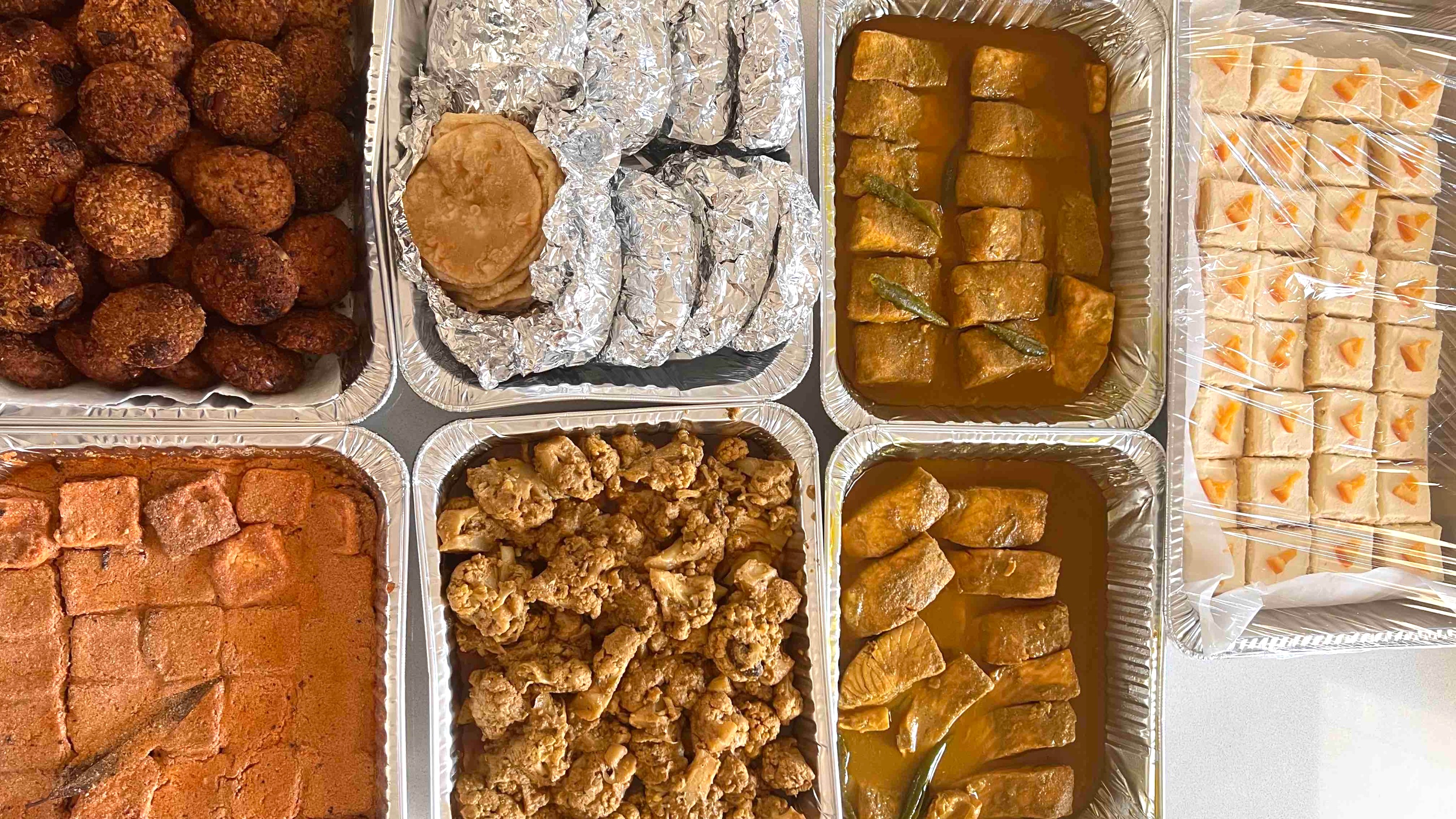 Catering spread — The Bengal Platter