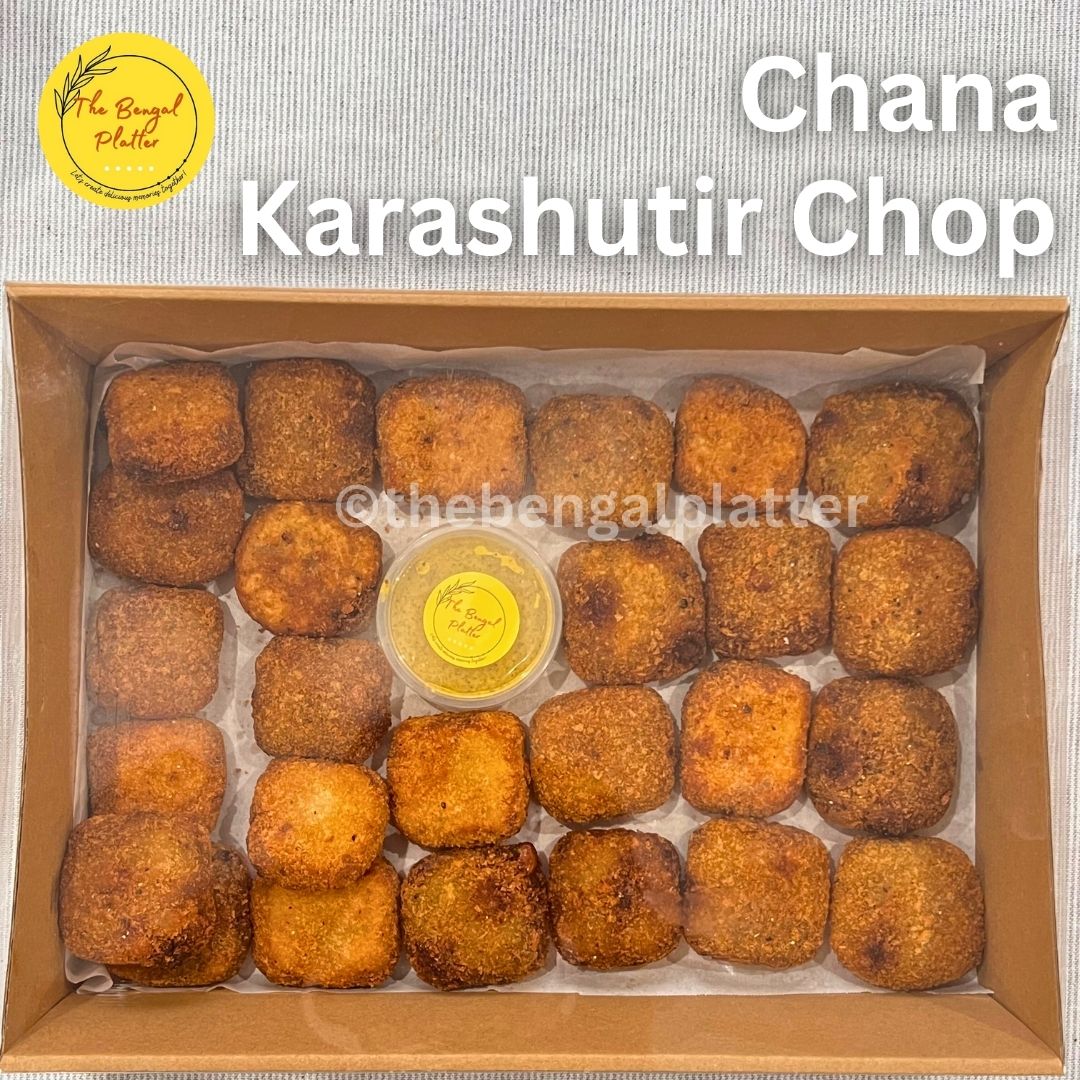 Chana Koraishutir Cutlet