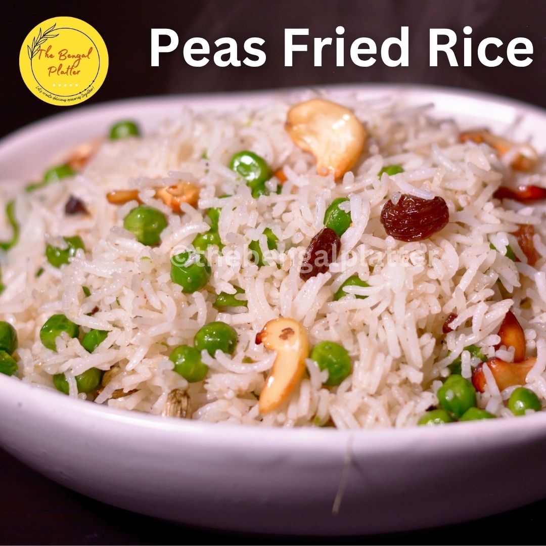 Peas fried rice