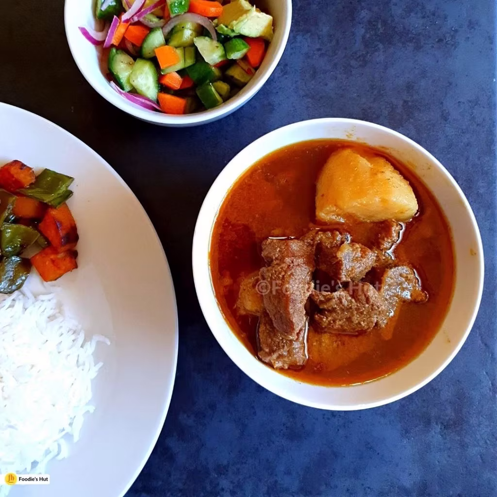 A Sunday meal with Mungsher Jhol
