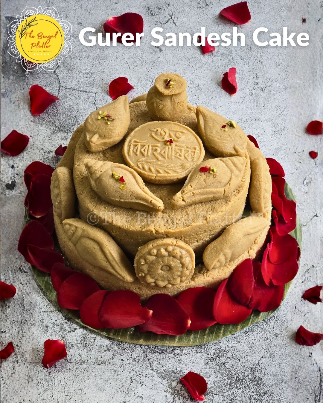 First two-tiered design - A special order for a wedding anniversary
