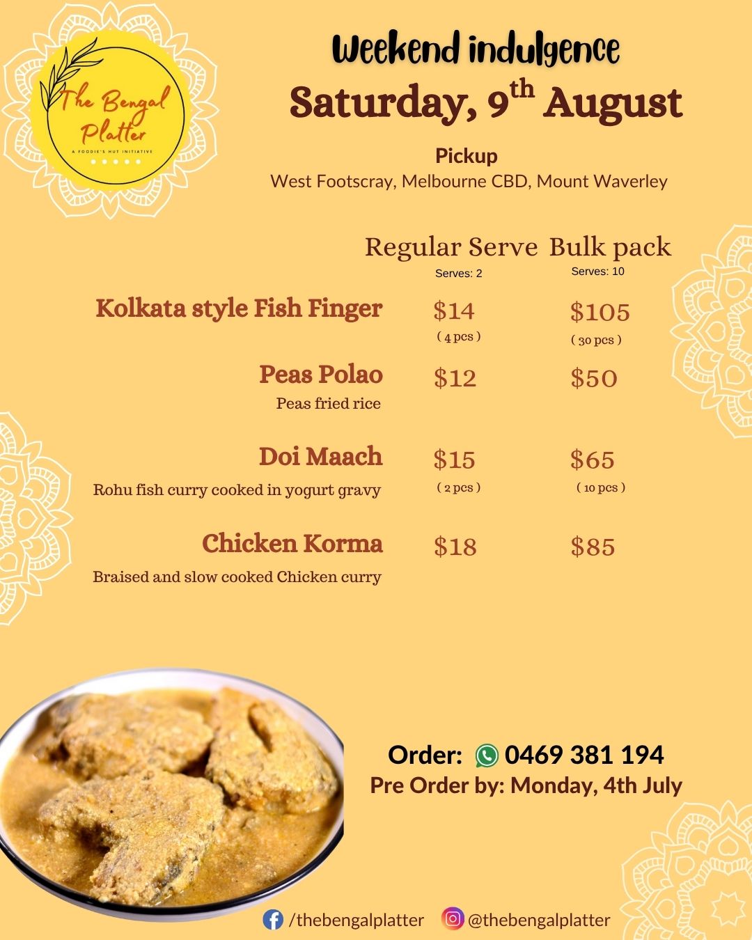 Weekly menu — 2025-08-09