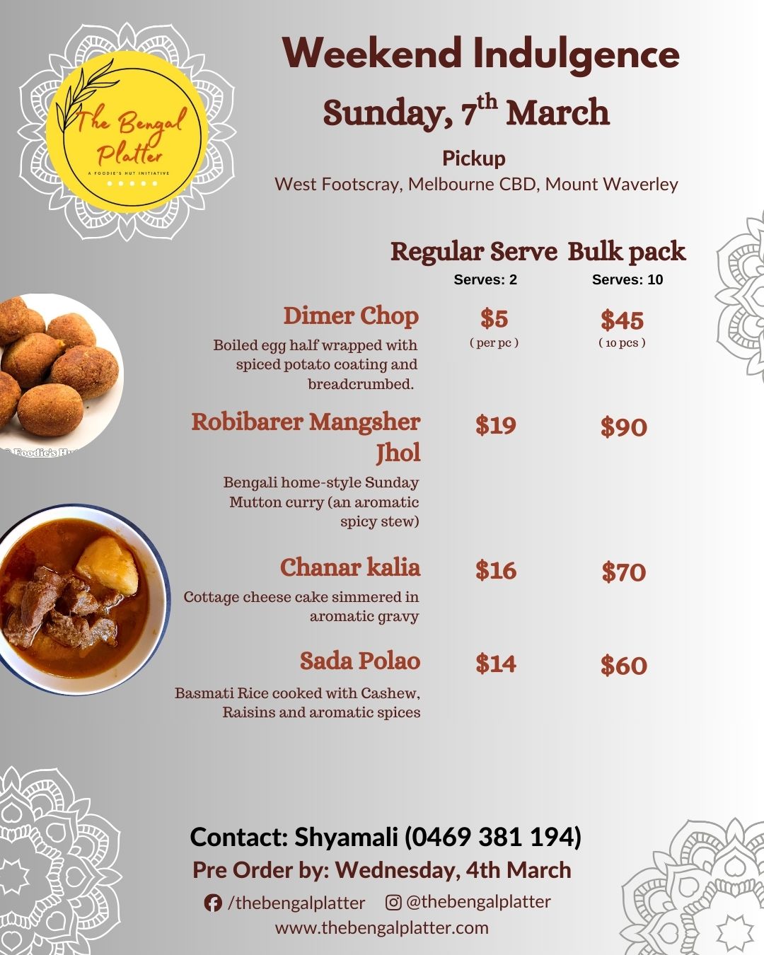 Weekly menu — 2026-03-07